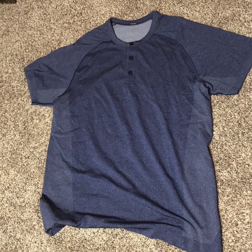 Lululemon Surge shirt with buttons